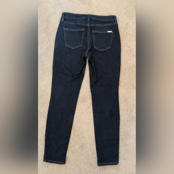 White House Black Market Women's Sculpt Skinny Ankle Dark Wash Jeans - Picture 7 of 12